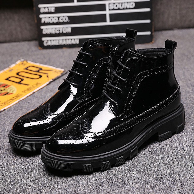 high ankle chelsea boots men